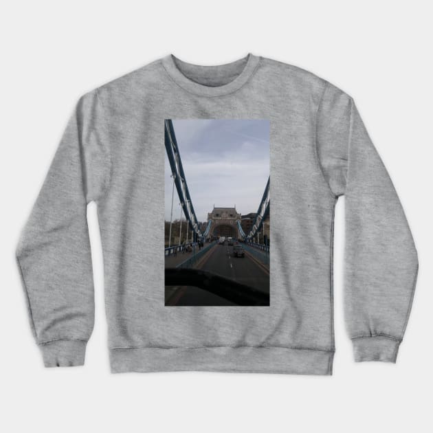 Bridgeview in London Crewneck Sweatshirt by Stephfuccio.com